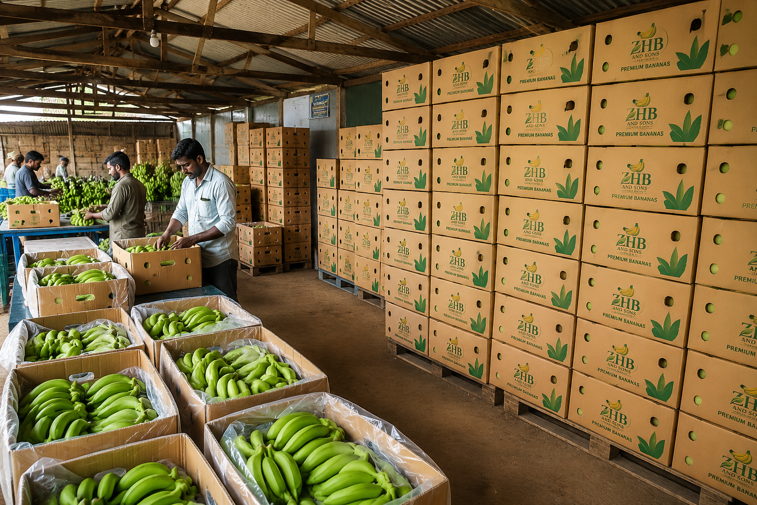 Banana Packaging